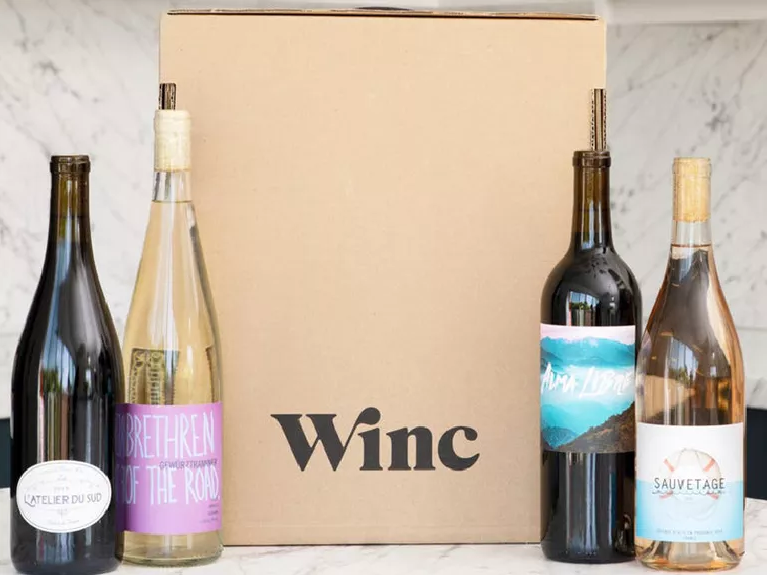 Winc wine subscription to say thank you to your parents on your wedding day