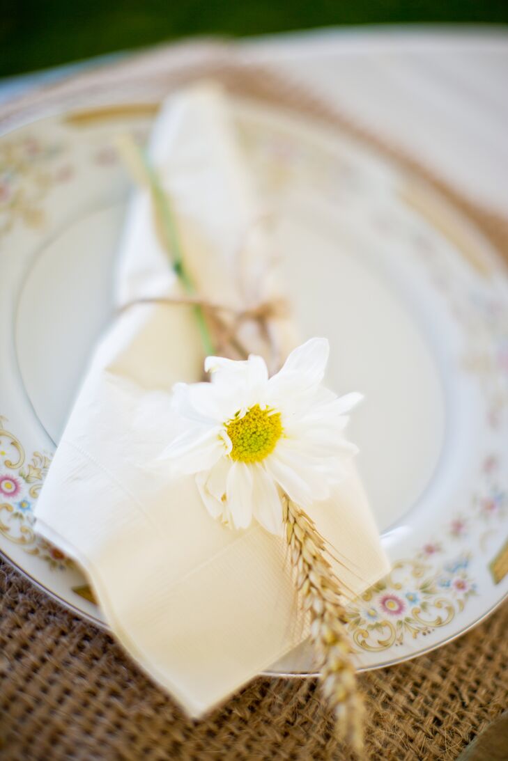 Mismatched Vintage China Place Settings