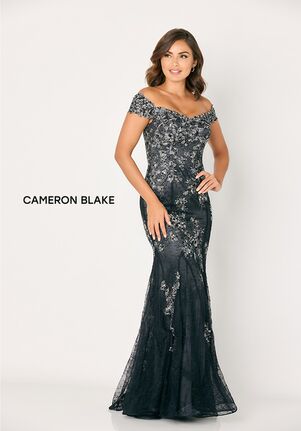 Cameron Blake CB792 Black Mother Of The Bride Dress