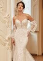 Moonlight Couture H1508 Mermaid Wedding Dress - thumbnail - 3