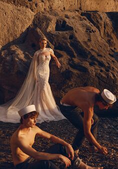 Amalfi Passion collection by Ricca Sposa Eulalia 24-021 Mermaid and Trumpet Wedding Dress