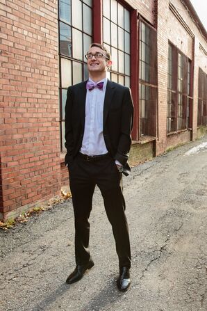 Traditional Black Hugo Boss Suit