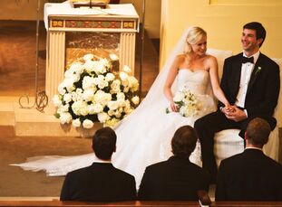 The Bride Elizabeth (Liz) Scattarella, 33, a buyer for Target The Groom Scott Clemente, 37, president of Mulberrys Garment Care The Date May 14  While