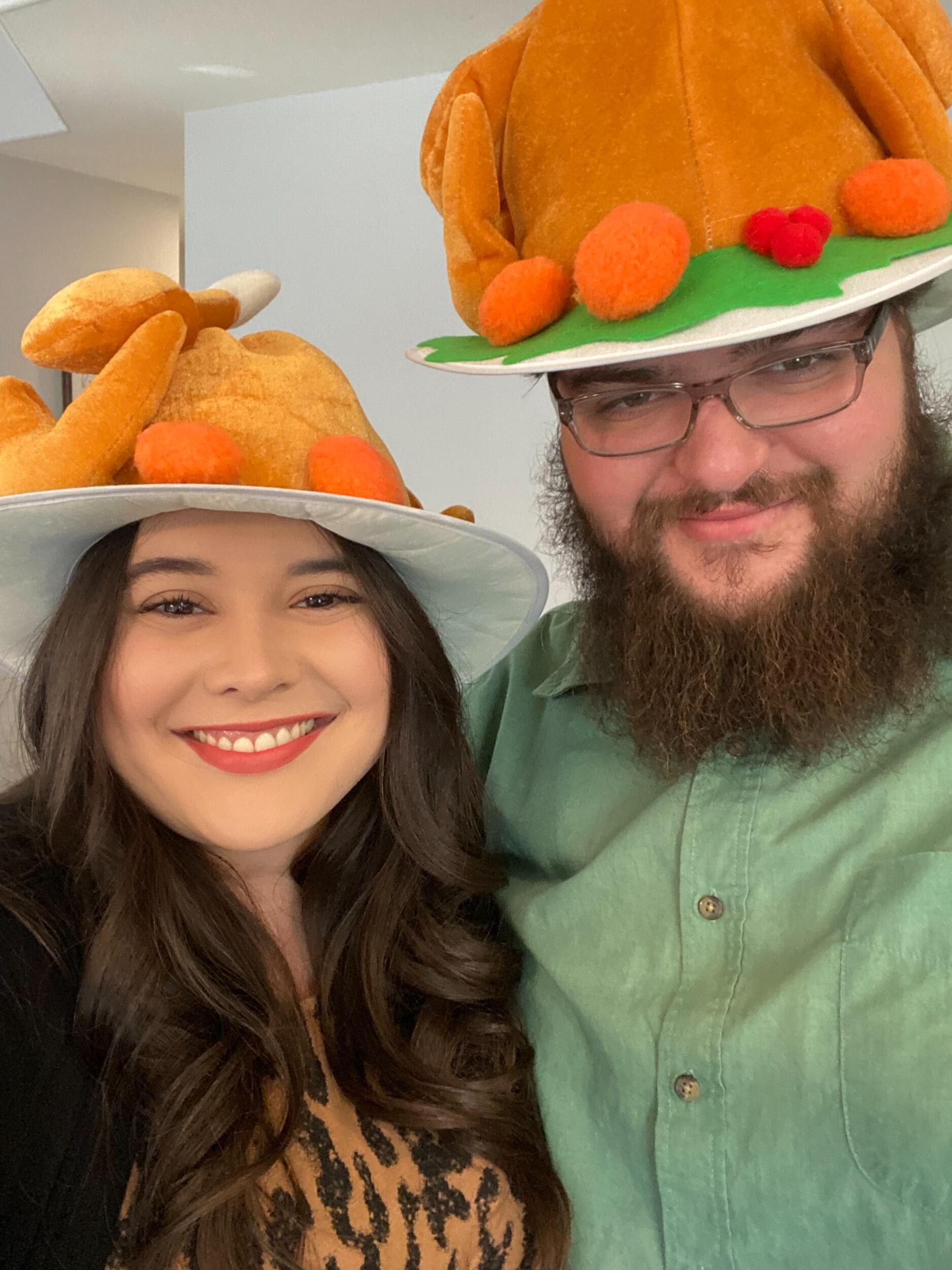 Our first Thanksgiving together with Amy's family.
