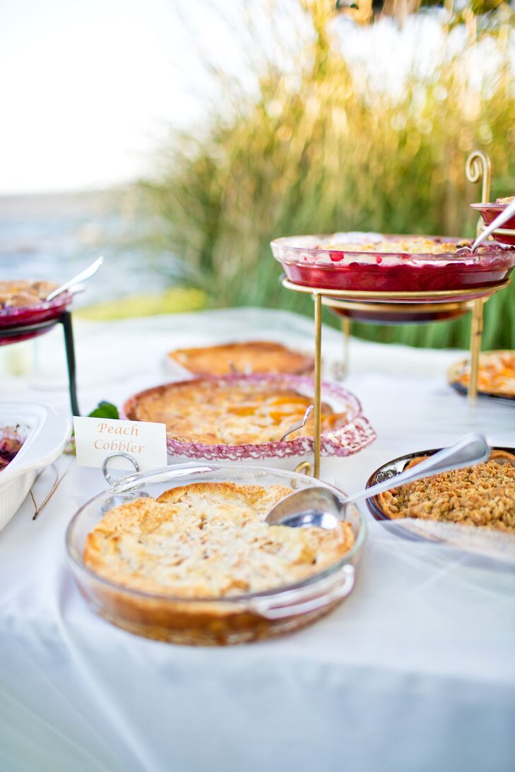 Homemade Pie Dessert Display