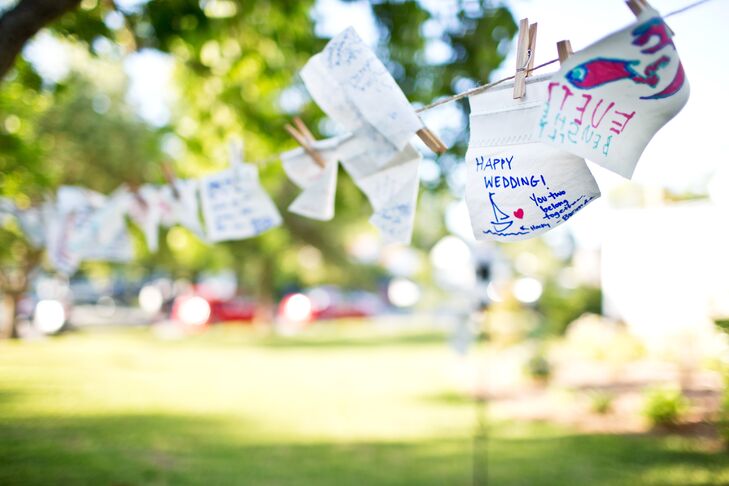 DIY Rustic Guest Book Alternative