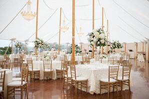 Figure Eight Yacht Club Tented Reception