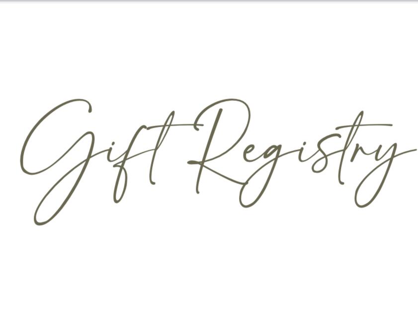 Picture of Wedding Gift Registry 