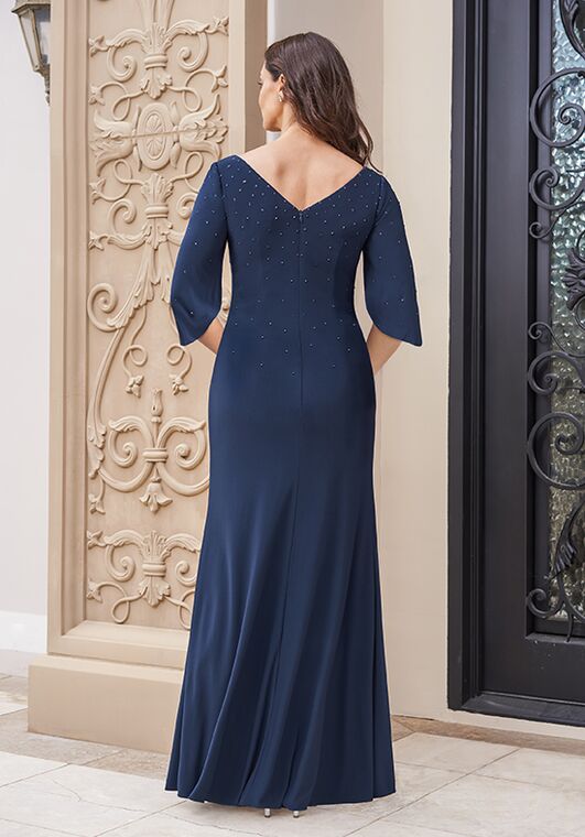 Jade Couture Mother of the Bride by Jasmine K248007U Blue Mother Of The Bride Dress - 2