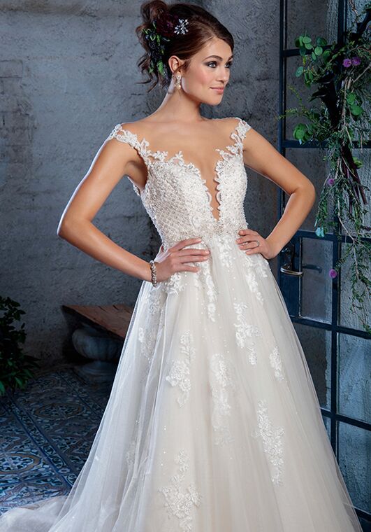 Amaré Couture C134 Gabriela Ball Gown Wedding Dress - 3