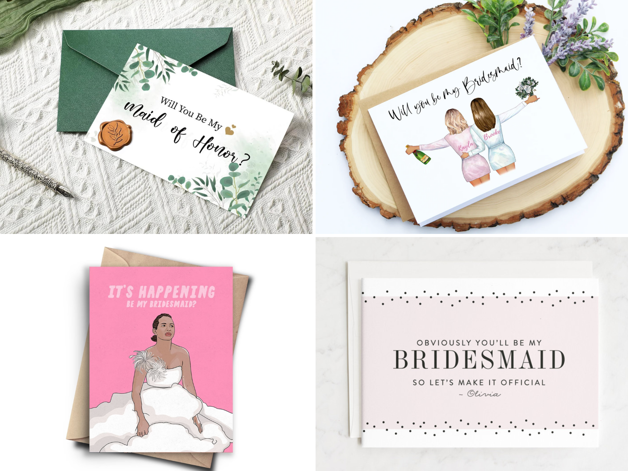 Personalized Bridal Shower Gifts That (Literally!) Have Her Name on Them