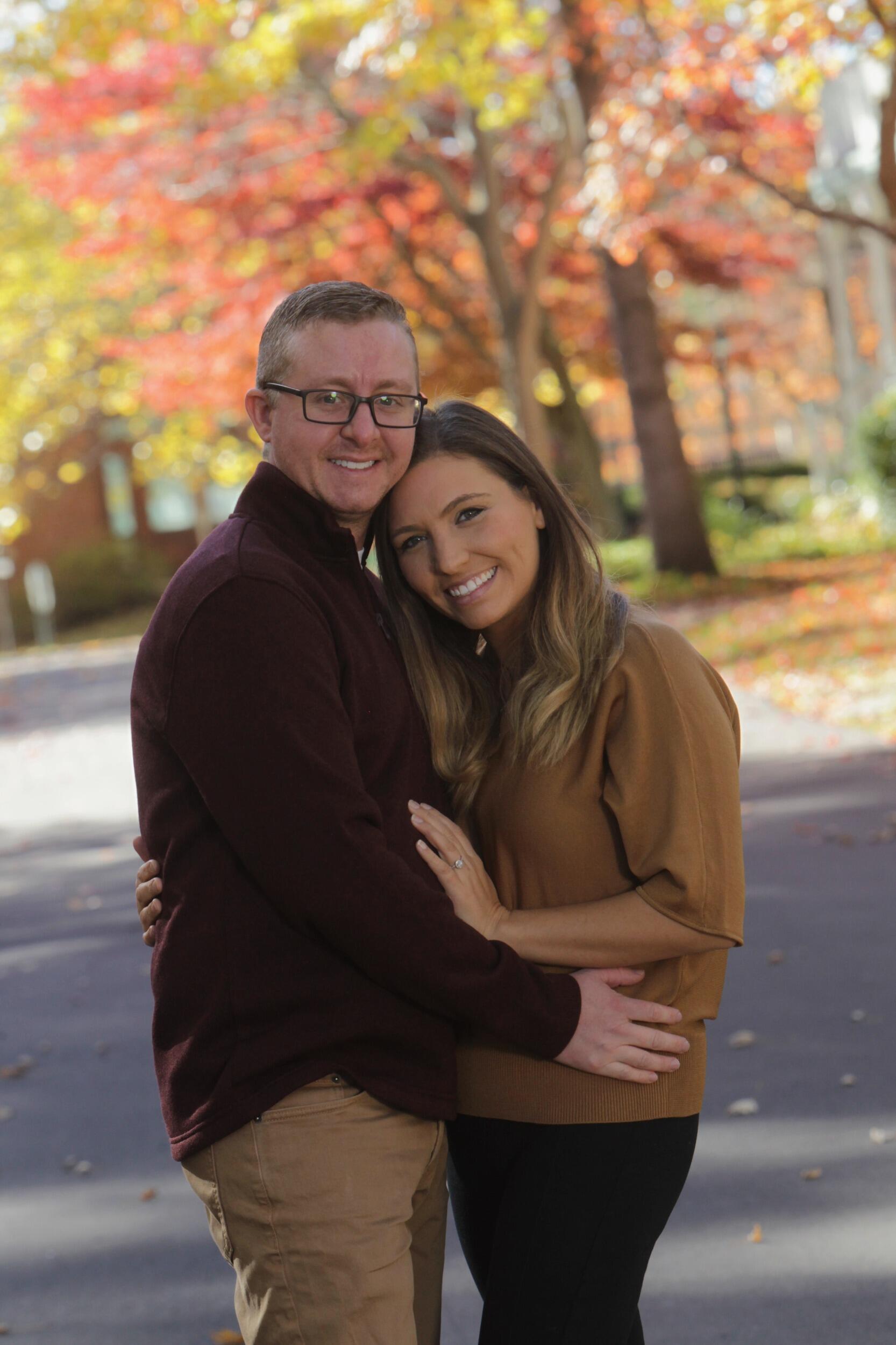 "When Tyler and I met I had just gone through a rough breakup. I was on the hunt for someone new and dating. We met online. I thought he was really easy to talk to and a nice guy." ~Bethany