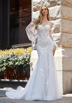 Morilee by Madeline Gardner Jasmine, 4114 Mermaid Wedding Dress