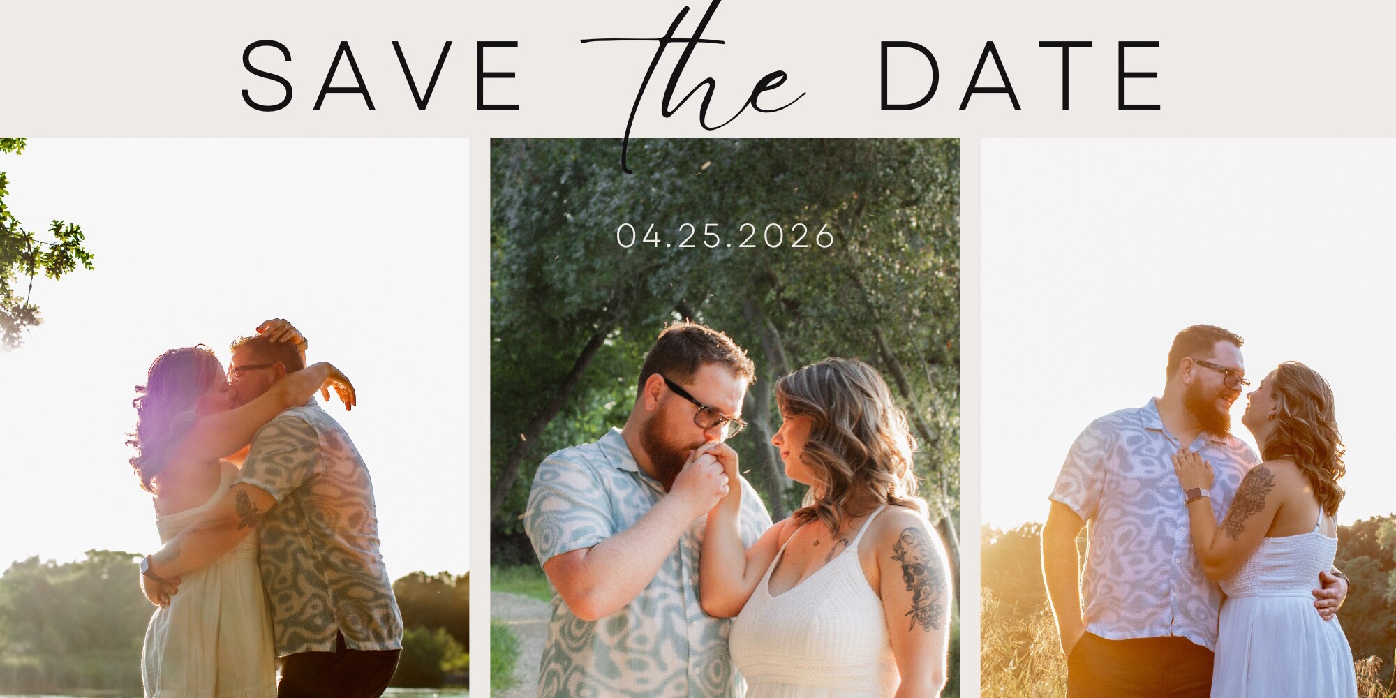 Alexis & Evan Home Page Banner