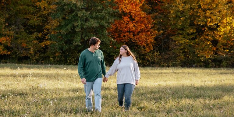 Hallie & Liam Home Page Banner