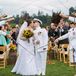 Military Sword Recessional, Justine and Josh