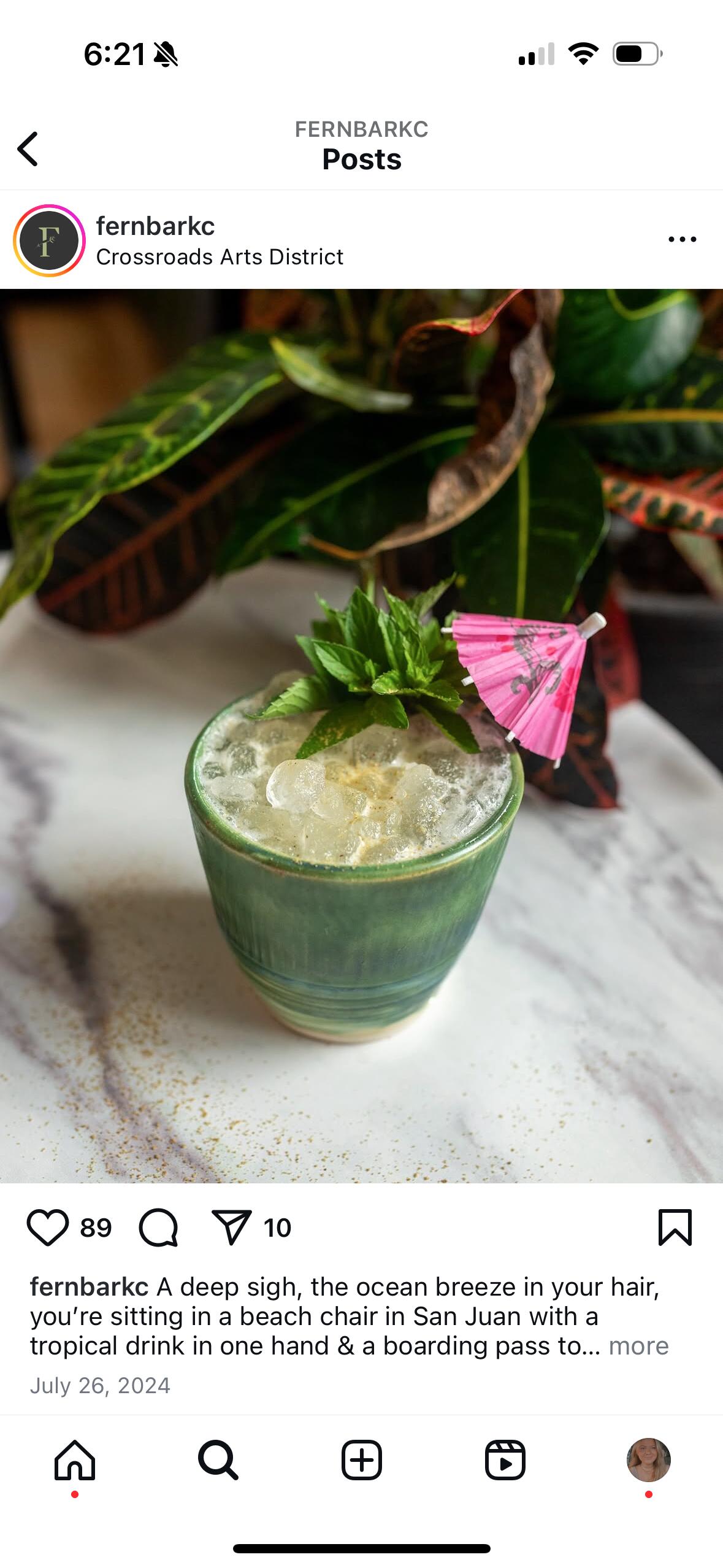 Picture of Fern Bar