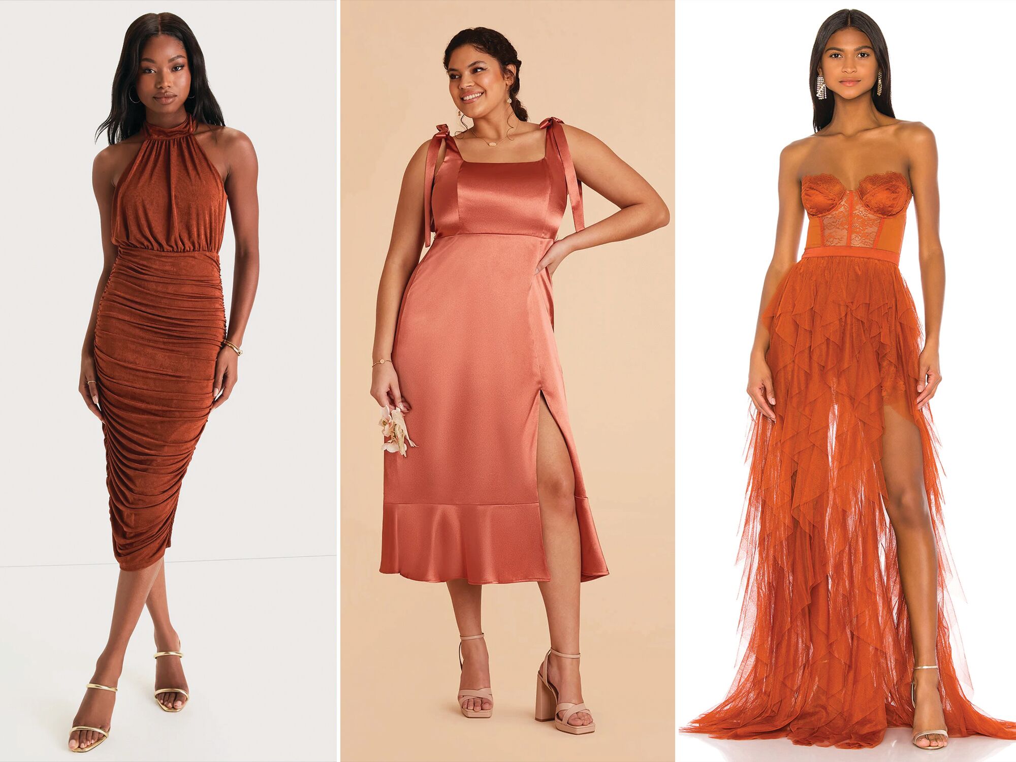 Terracotta Bridesmaid Dresses: Designer Ideas + FAQs