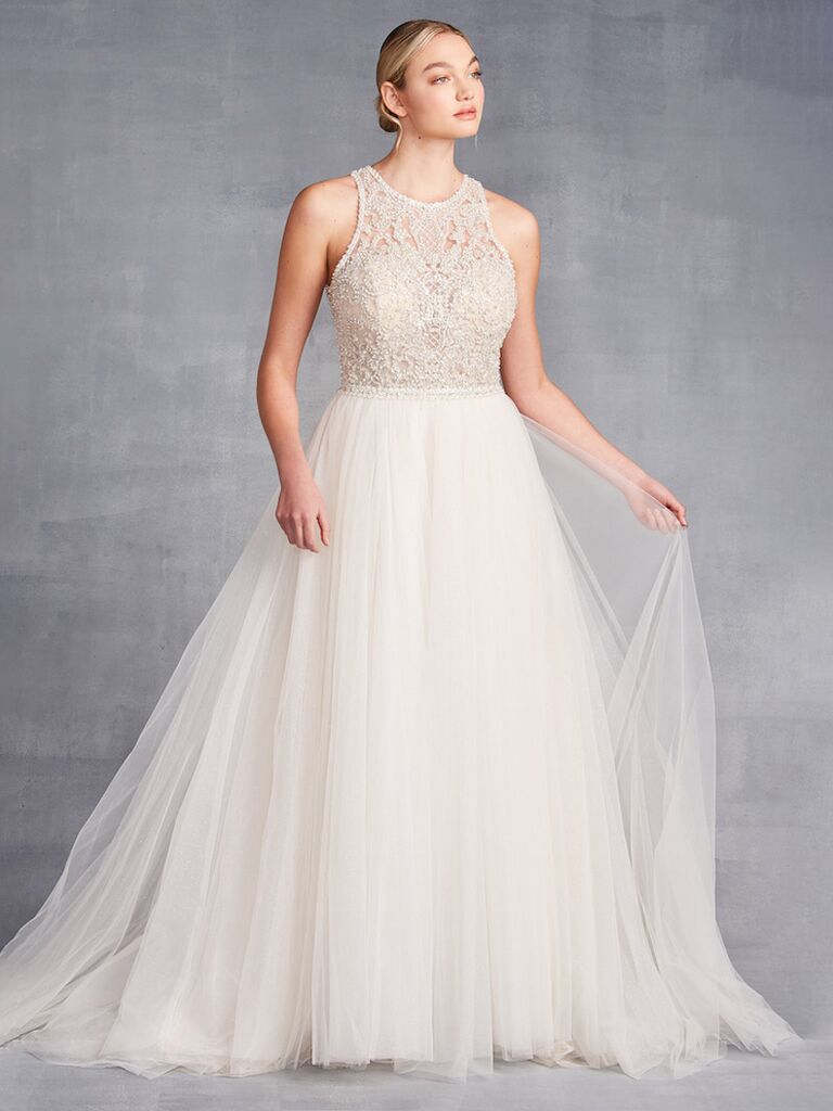 The Best High Neck Wedding Dresses for 2021