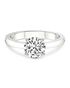 Friendly Diamonds Elegant Princess, Asscher, Cushion, Emerald, Pear, Radiant, Round, Oval Cut Engagement Ring - thumbnail - 1