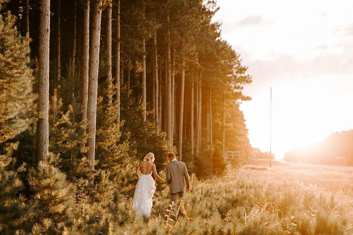 Bohemian Forest Photo Shoot at Pinewood Weddings And Events in Cambridge, Minnesota