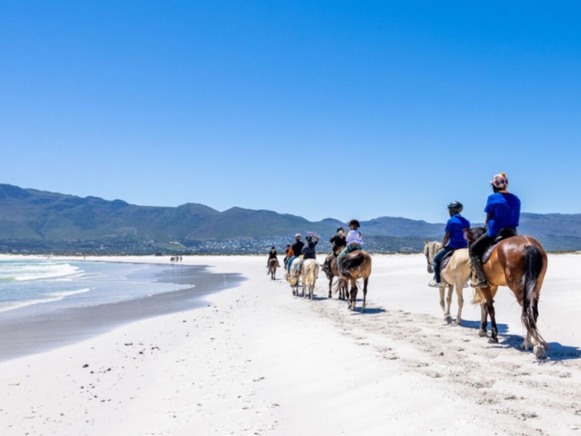 Picture of Horse Riding on Noordhoek Beach 