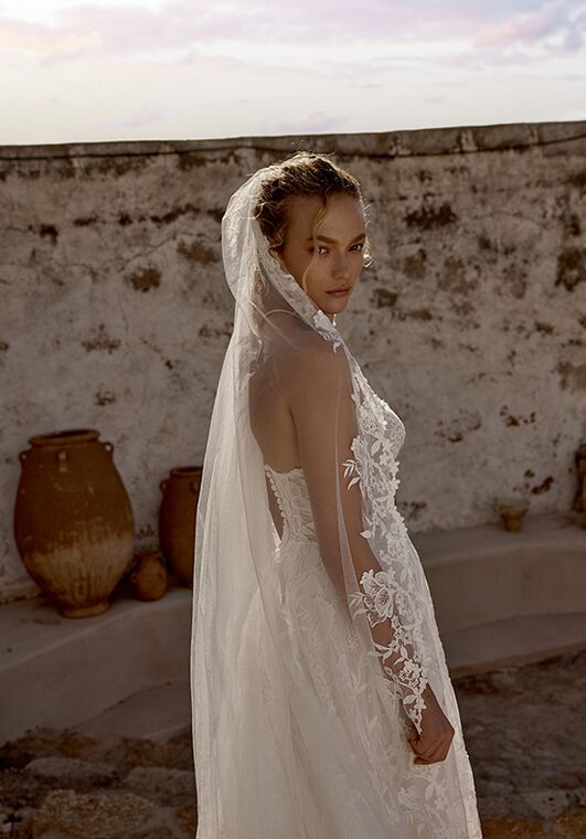 Lillian West 66376 A-Line Wedding Dress - 5
