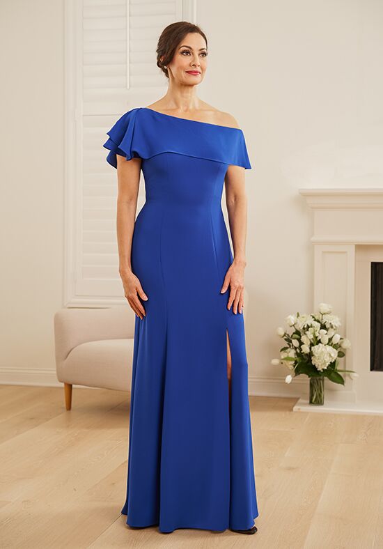 Jade Couture Mother of the Bride by Jasmine K248056 Blue Mother Of The Bride Dress - 1