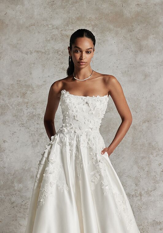 Justin Alexander Signature Amani A-Line Wedding Dress - 4