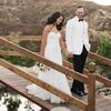 This Effortlessly Chic Vineyard Wedding at Saddlerock Ranch in Malibu, California, Had Epic Mountain Views
