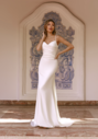 Moonlight Tango T190 Mermaid and Trumpet Wedding Dress - thumbnail - 1