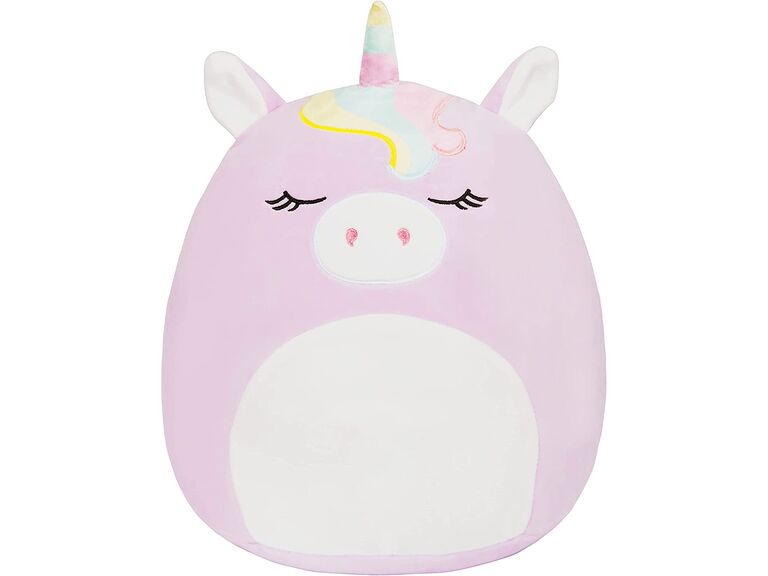 Unicorn plush toy junior bridesmaid gift