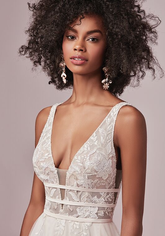Rebecca Ingram RAELYNN A-Line Wedding Dress - 5