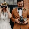 Calling All Wes Anderson Fans—This Quirky Wedding at The Cracker Factory in Geneva, New York, Is for You