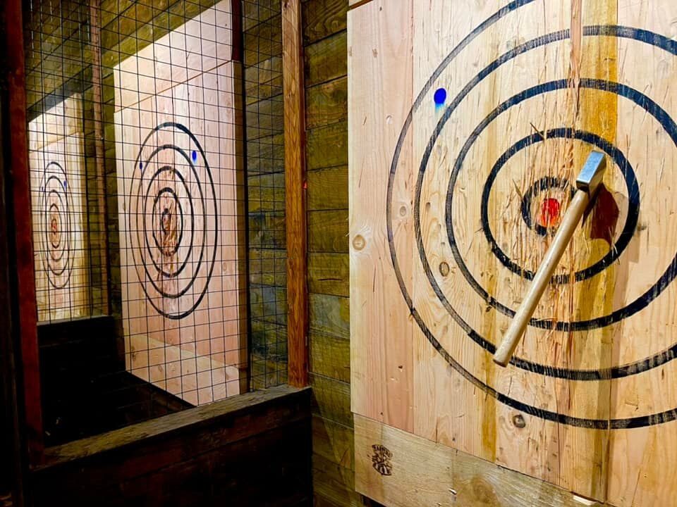 Picture of Axe Throwing at Casting Iron