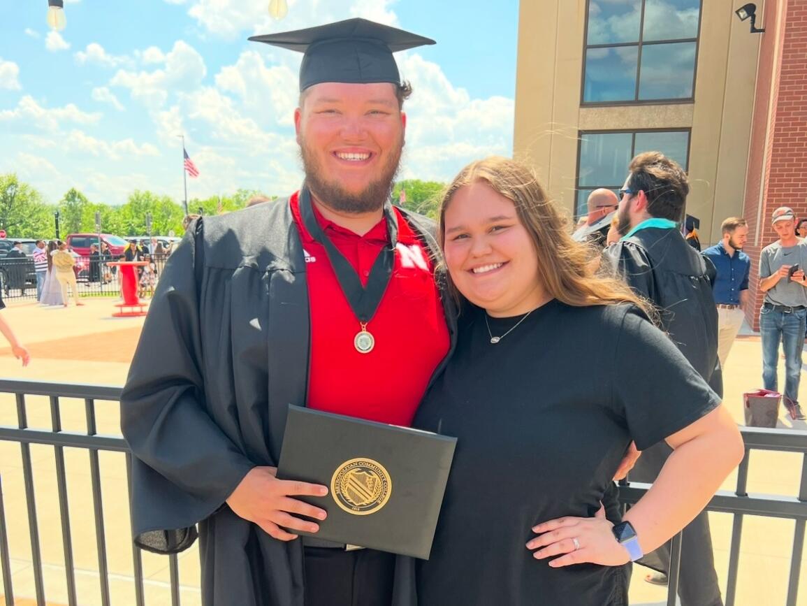 Picture of May 2023- Jake graduated from MCC!
