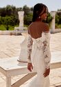 Lillian West 66383 Fit-and-Flare Wedding Dress - thumbnail - 5