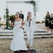 Chic White Bridal Suit