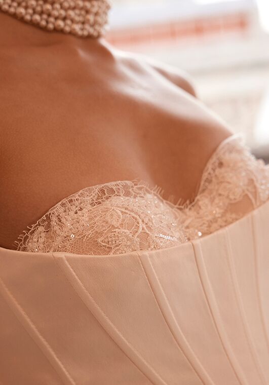 Soft flow by Ricca Sposa Atelier Blanche 25-008(3) Mermaid and Trumpet Wedding Dress - 6