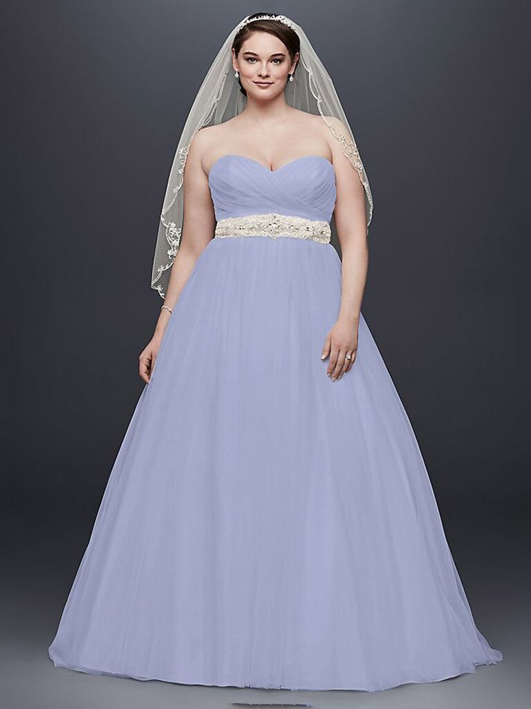 Elegant Pastel Wedding Dresses in Plus Size for Every Bride