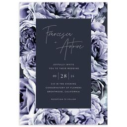 Rose Garden Wedding Invitation by Vera Wang