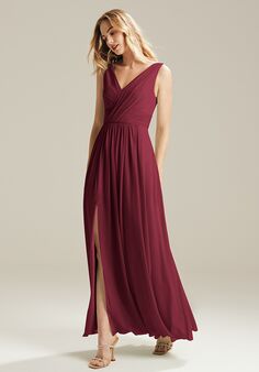 AW Bridal AW Gertrude Dress V-Neck Bridesmaid Dress