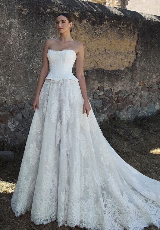 Calla Blanche 125247 Cambria A-Line Wedding Dress - 6