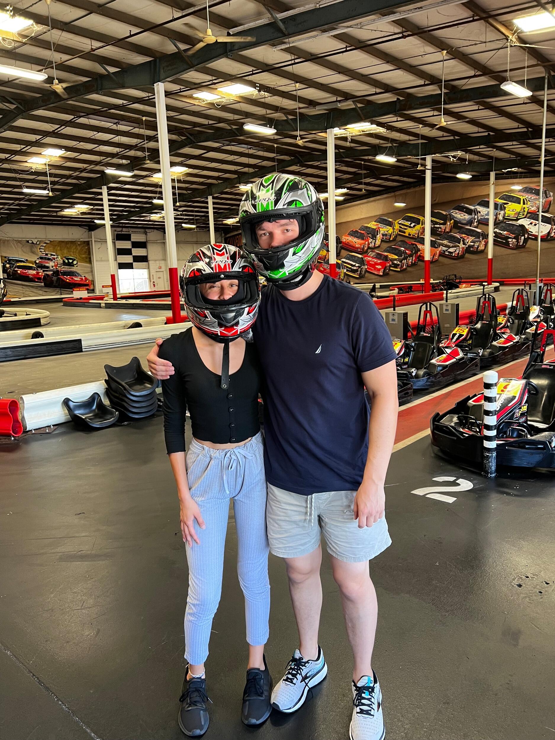 First Time at the Race track