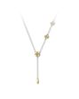 Kay Jewelers Diamond Necklace 1/6 ct tw Sterling Silver/10K Gold Wedding Necklaces photo - thumbnail - 1