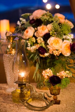 Gold Animal Figurine Centerpieces