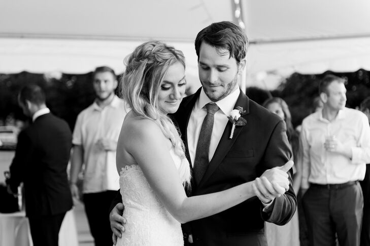 Classic First Dance at MSU Horticulture Gardens in East Lansing, Michigan
