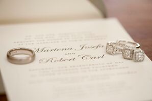 Classic Diamond Wedding Rings