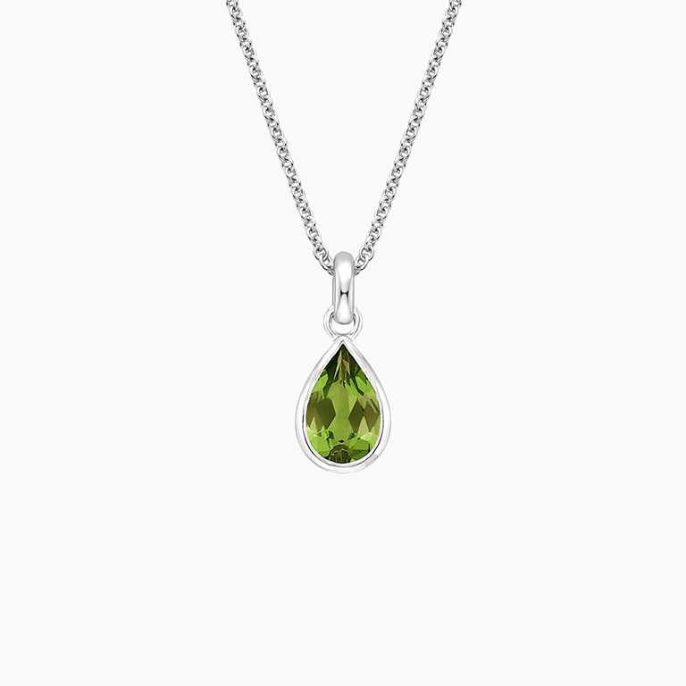 Peridot Pendant from Brilliant Earth for the best 16th wedding anniversary gift