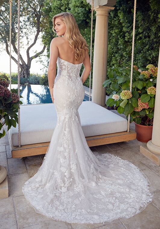 Casablanca Bridal Style 2438 Angelina Mermaid Wedding Dress - 7